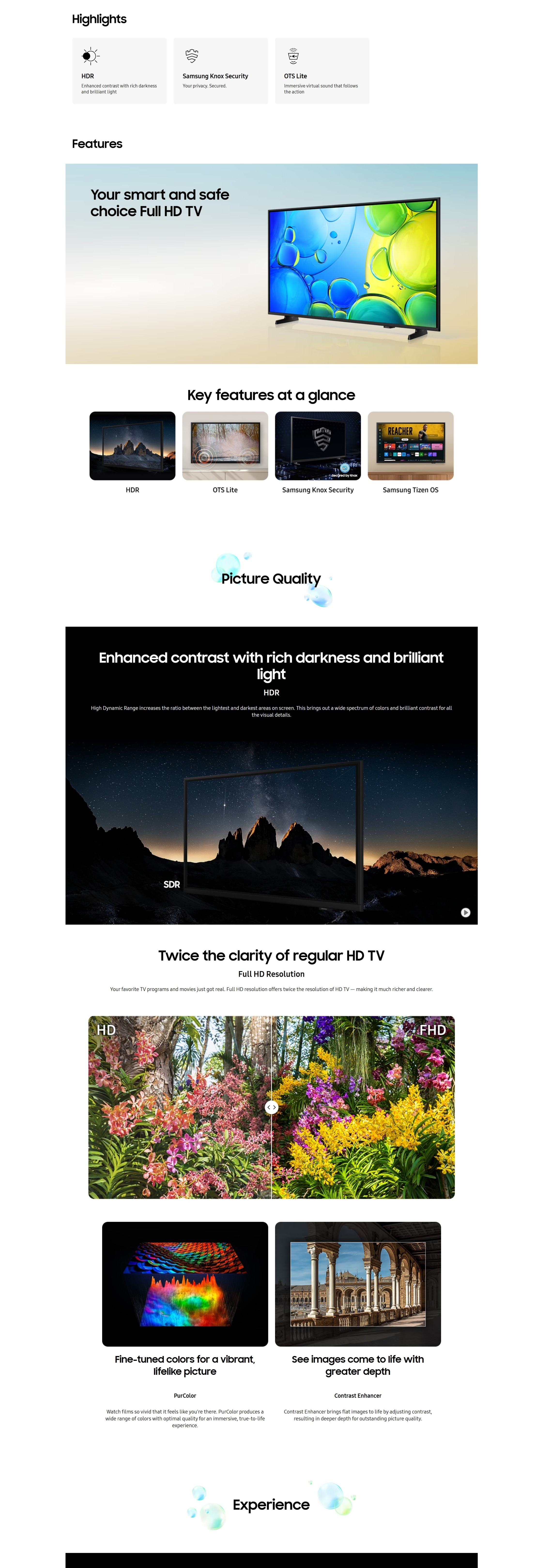 SAMSUNG Full HD F6000F Smart TV